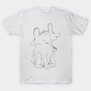 elephant drawing T-Shirt